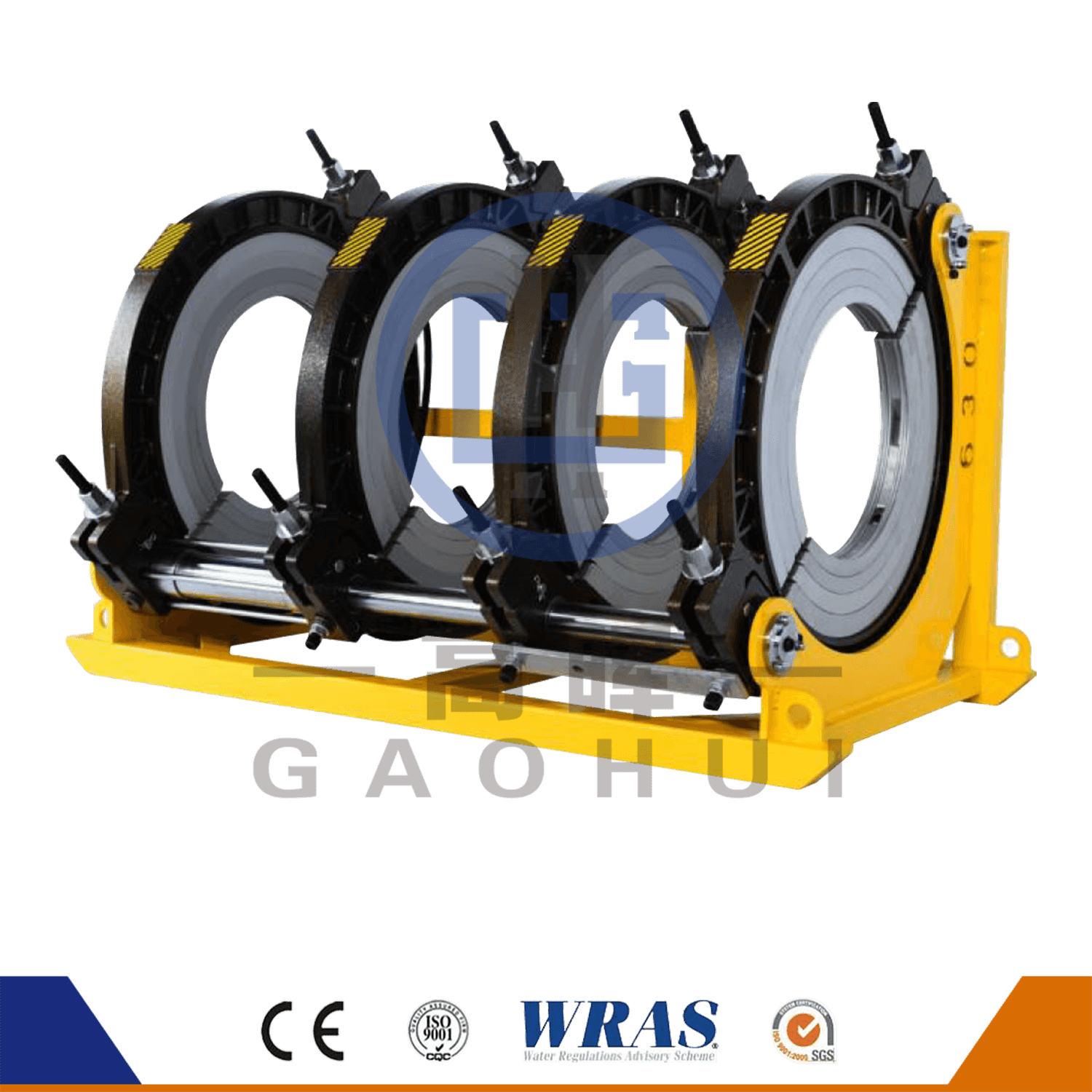 630 HDPE PIPE HYDRAULICKÝ SEMII-AUTOMATICKÝ BUTT FUSION Zvárací stroj