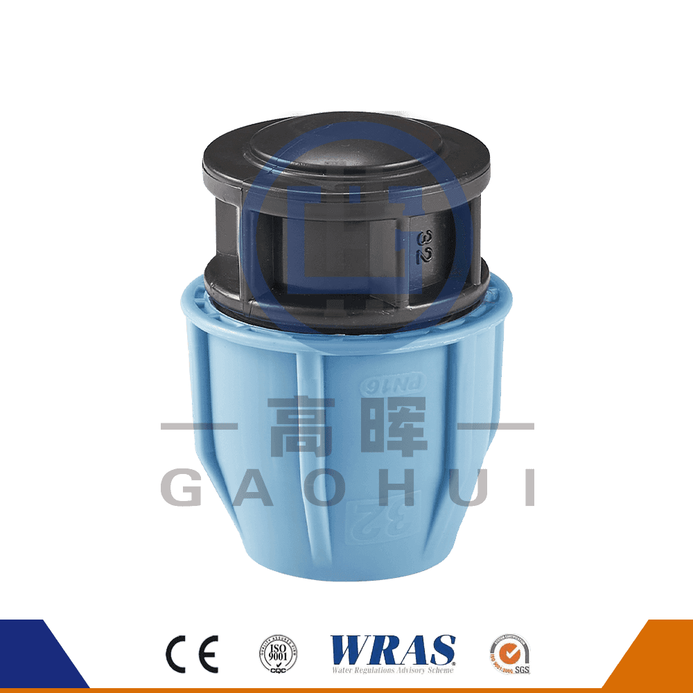 Okrúhla hlava PP End Cap P-026